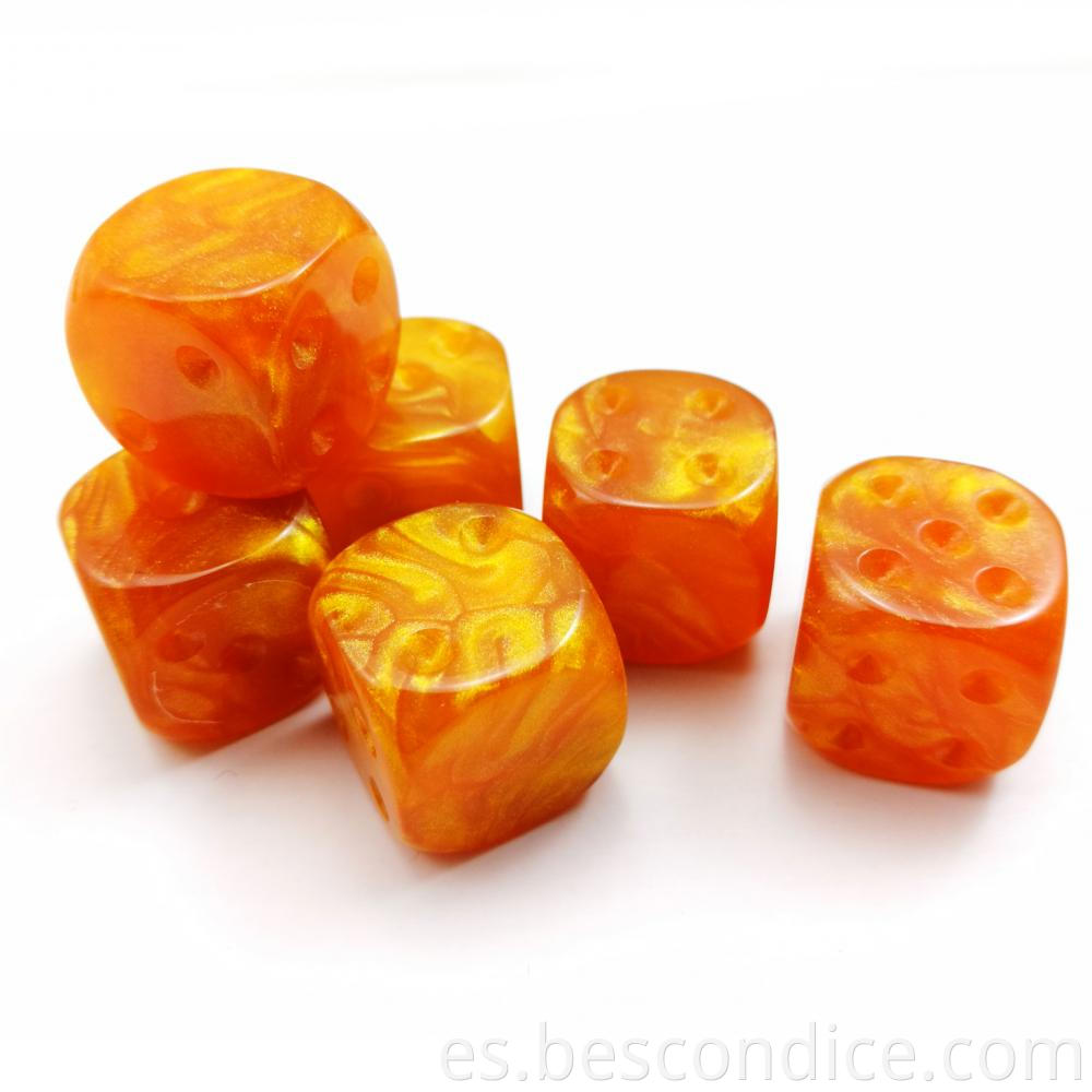 Blank 6th Side Dice For Miniature Games 2